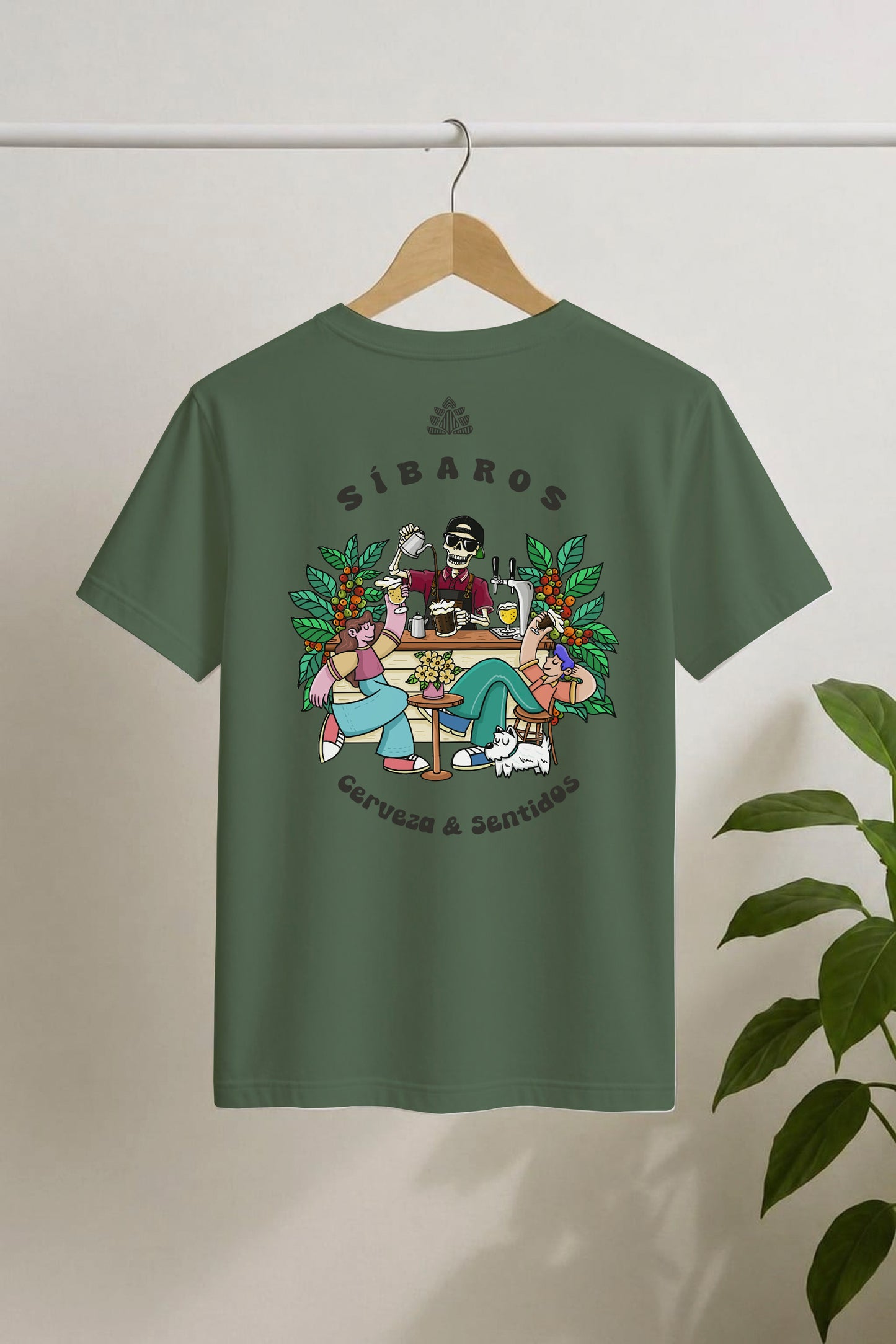 Polera Rush Verde olivo